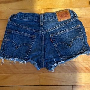 Levi 501 Jean Shorts Size 25